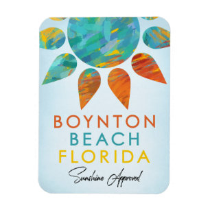 Boynton Beach Florida Sunshine Travel Magneet