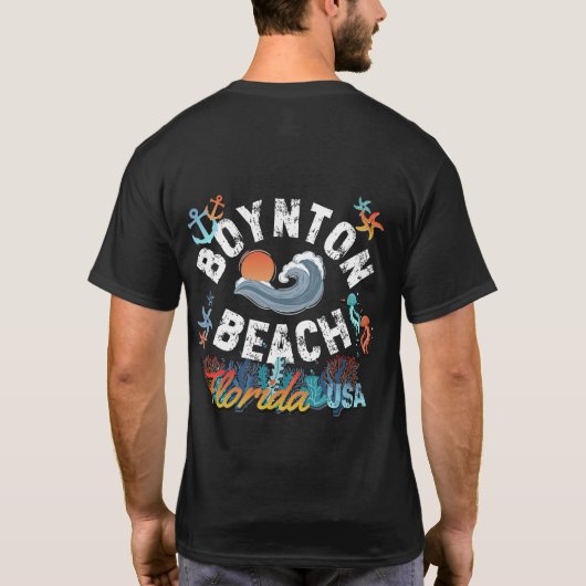 Boynton Beach, Florida T-shirt (Achterkant)