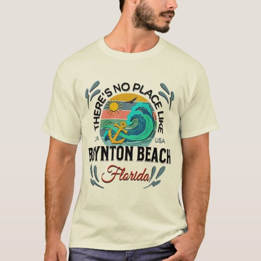 Boynton Beach, Florida T-shirt (Voorkant)