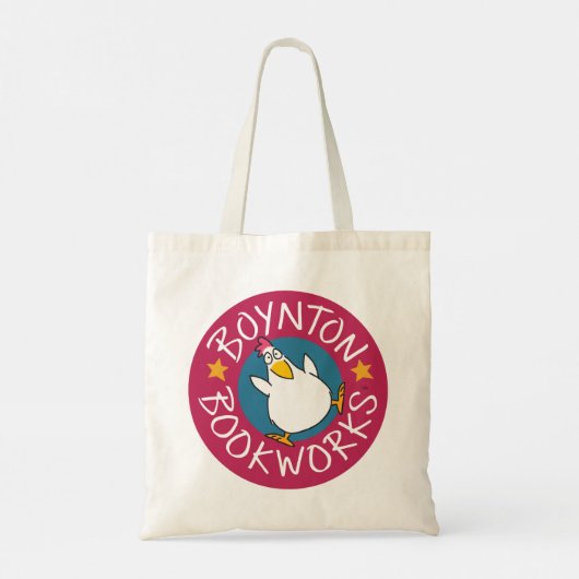 BOYNTON BOOKWORKS logo Tote Bag (Achterkant)