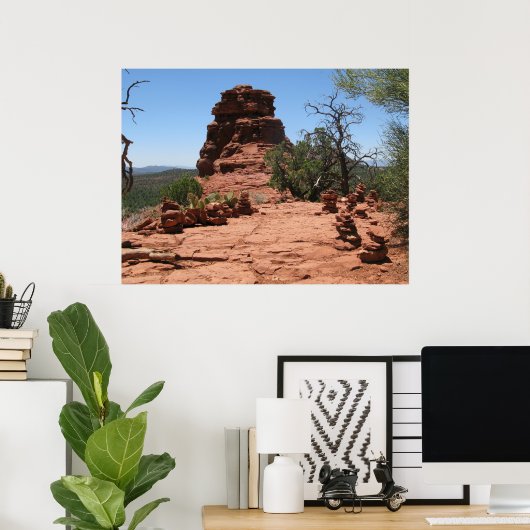 Boynton Canyon Sedona Poster (Thuiskantoor)