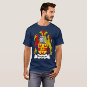 Boynton Coat of Arms Family Crest T-shirt (Voorkant volledig)
