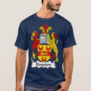 Boynton Coat of Arms Family Crest T-shirt