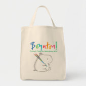 BOYNTON! HIPPO LOGO TOTE BAG (Voorkant)