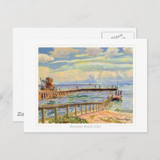 Boynton Inlet briefkaart (Voorkant / Achterkant)