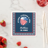 Boy's All American Stars Stripes en een leuke verj Servet (Insitu)