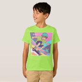 Boy's Anime Skater T-Shirt HAMbyWG (Voorkant volledig)