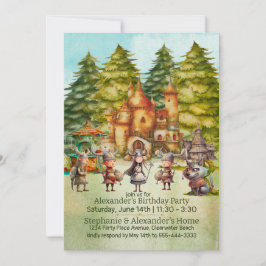 Boys Atlantis The Lost Empire Birthday Invitation Kaart