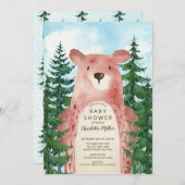 Boys Baby shower Beer Kaart (Voorkant / Achterkant)