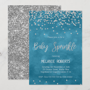 Boys Baby Sprinkle Baby shower Kaart