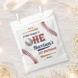 Boys Baseball 1e verjaardag Bedankzakje