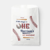 Boys Baseball 1e verjaardag Bedankzakje (Voorkant)