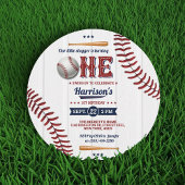 Boys Baseball 1e verjaardag Kaart