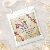  Boys Baseball Baby shower Bedankzakje (Geknipt)