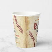  Boys Baseball Baby shower Papieren Bekers (Rechts)