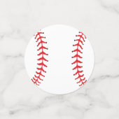 Boy's Baseball Theme Baby shower Baby en Honden Confetti (Kleine voorkant)