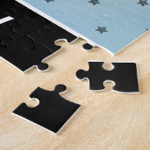 Boys Basketball Player Star Athlete Name & Number Legpuzzel (Zijkant)