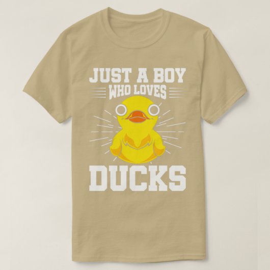 Boys Bath Duck Ducking Bath Speelgoed Rubber Duck T-shirt (Design voorkant)