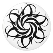 Boys Bathroom Kitchen Keramische Knop (Voorkant)