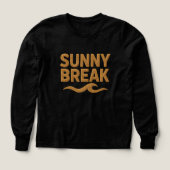 Boys Bella+Canvas Tri-blend Long Sleeve Shirt, Sol (Voorkant)