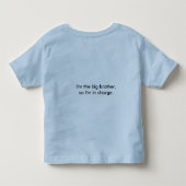 Boys Big Brother shirt (Achterkant)