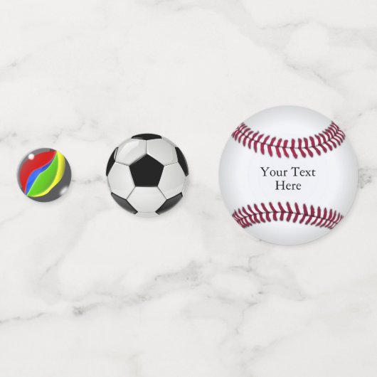 Boys Birthday Balls Confetti (Voorkanten)