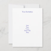 Boys Birthday Color Beads Dragon White Kaart (Achterkant)