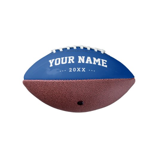 Boys Birthday gift idee gepersonaliseerd mini-foot American Football (Gedraaid 270)