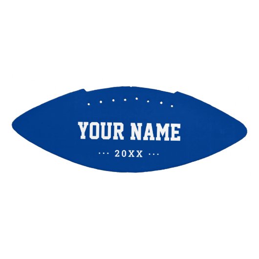 Boys Birthday gift idee gepersonaliseerd mini-foot American Football (Paneel)