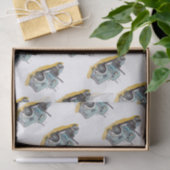 Boys Birthday Party Blue Semi Truck Tissuepapier (Geschenk)