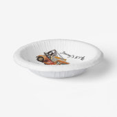 Boys birthday party with wrecker papieren kommen (Gebogen)