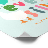 Boys Blue Dwaze Gans 4e Verjaardag Welkom Poster (Hoek)