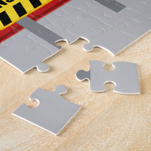 Boys Bouw Gedekte puzzel Legpuzzel (Zijkant)