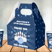 Boy's Bowling verjaardagsfeestje Bedankdoosjes