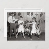 Boys' Boxing Club, 1925 Briefkaart (Voorkant / Achterkant)