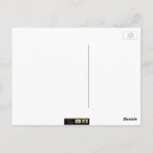 Boys Brass Band, Warschau Indiana  Briefkaart (Achterkant)