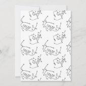 Boys Brown Playoff en Football Baby shower Kaart (Achterkant)