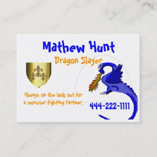 Boys Calling Card Sjabloon Contactkaartje