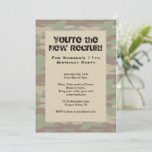 Boys Camo Army Kaart (Staand voorkant)