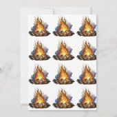 Boys Camping Adventure Birthday Uitnodiging (Achterkant)