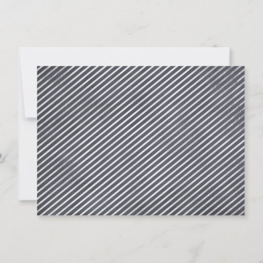 Boys Chalkboard Monkey 1st Birthday Uitnodiging (Achterkant)