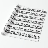 Boys Cheat Cadeaupapier (Uitgerold)