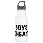 Boys Cheat Waterfles (Voorkant)