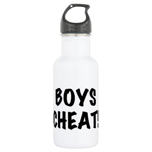 Boys Cheat Waterfles (Voorkant)