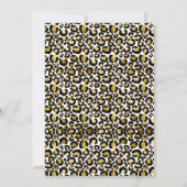 Boys Cheetah Safari 2 Wild Birthday Uitnodiging (Achterkant)