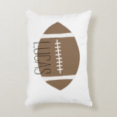 Boys Classic Eenvoudig Football Accent Kussen (Voorkant(Verticaal))