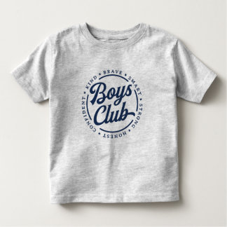 Boys Club T-shirt - Brave Smart Sterk Eerlijk Kind