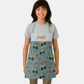 Boys Cool Blue Racing Car Kinder Schort (Insitu)