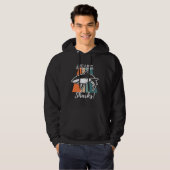 Boys Cool Just A Boy Who Loves Sharks Retro Shark Hoodie (Voorkant volledig)