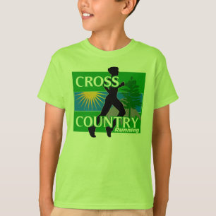 Boys Cross Country Runing T-Shirt
